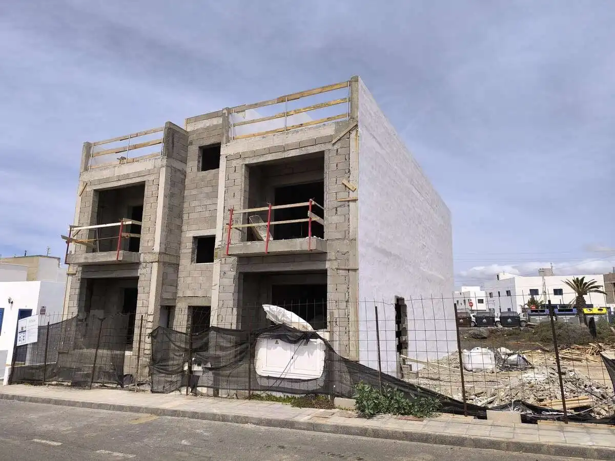 Vista exterior de Piso en venta en Tinajo con Terraza y Amueblado