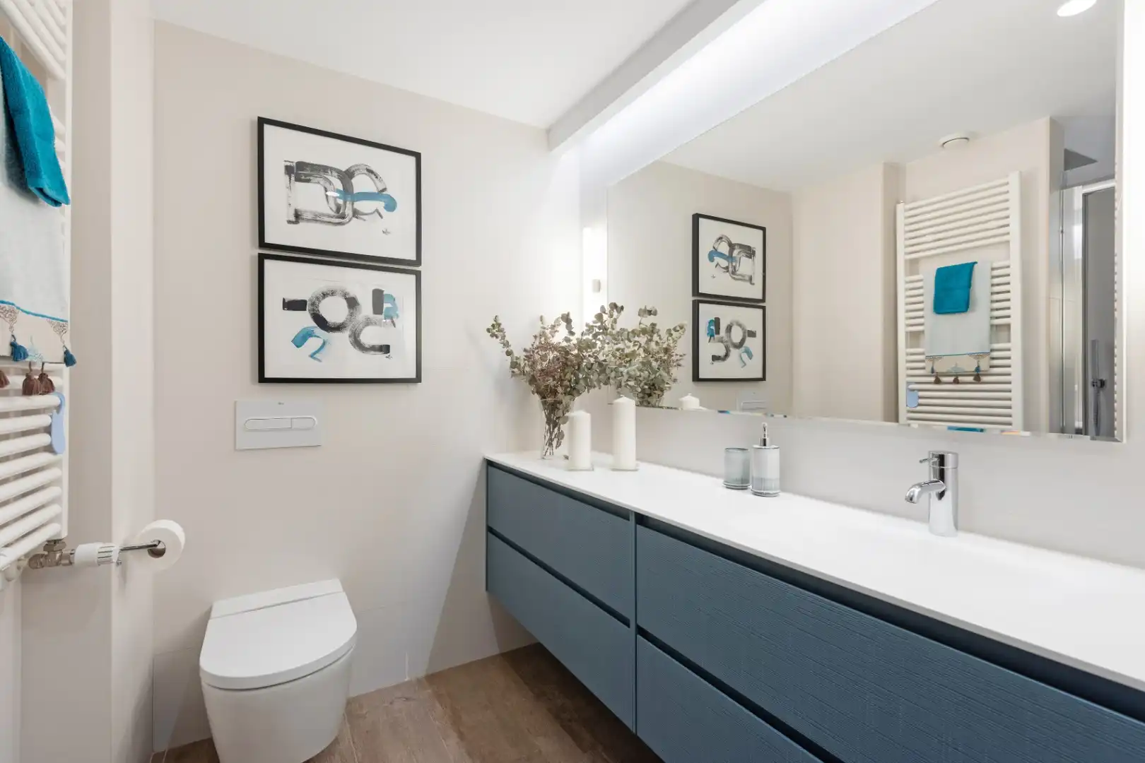 Baño de Apartamento en venta en Málaga con Aire acondicionado, Calefacción y Terraza