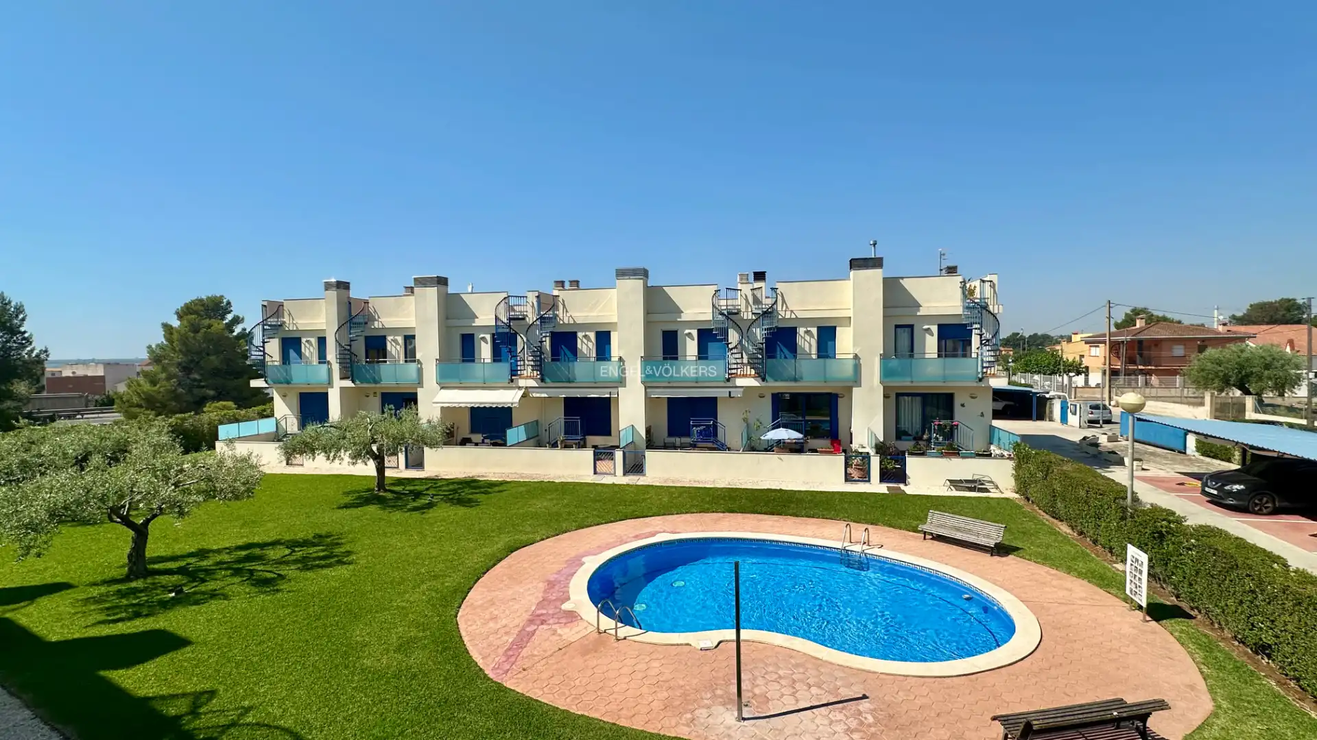 Piscina de Casa adosada en venda en L'Ampolla amb Aire condicionat, Moblat i Balcó