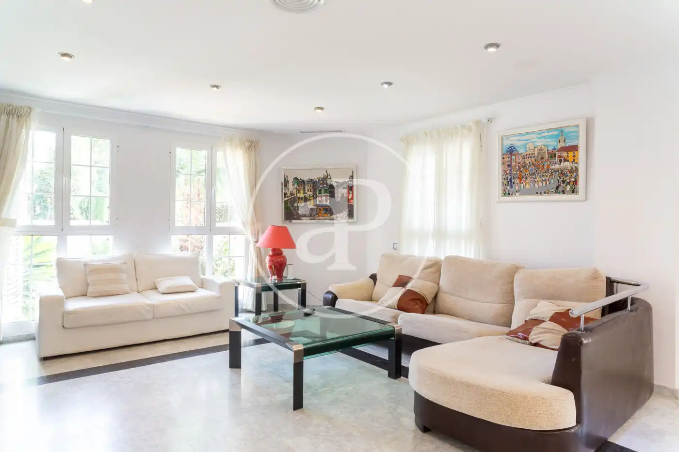 Living room of Houses for sale in L'Eliana  with Air Conditioner, Heating and Private garden