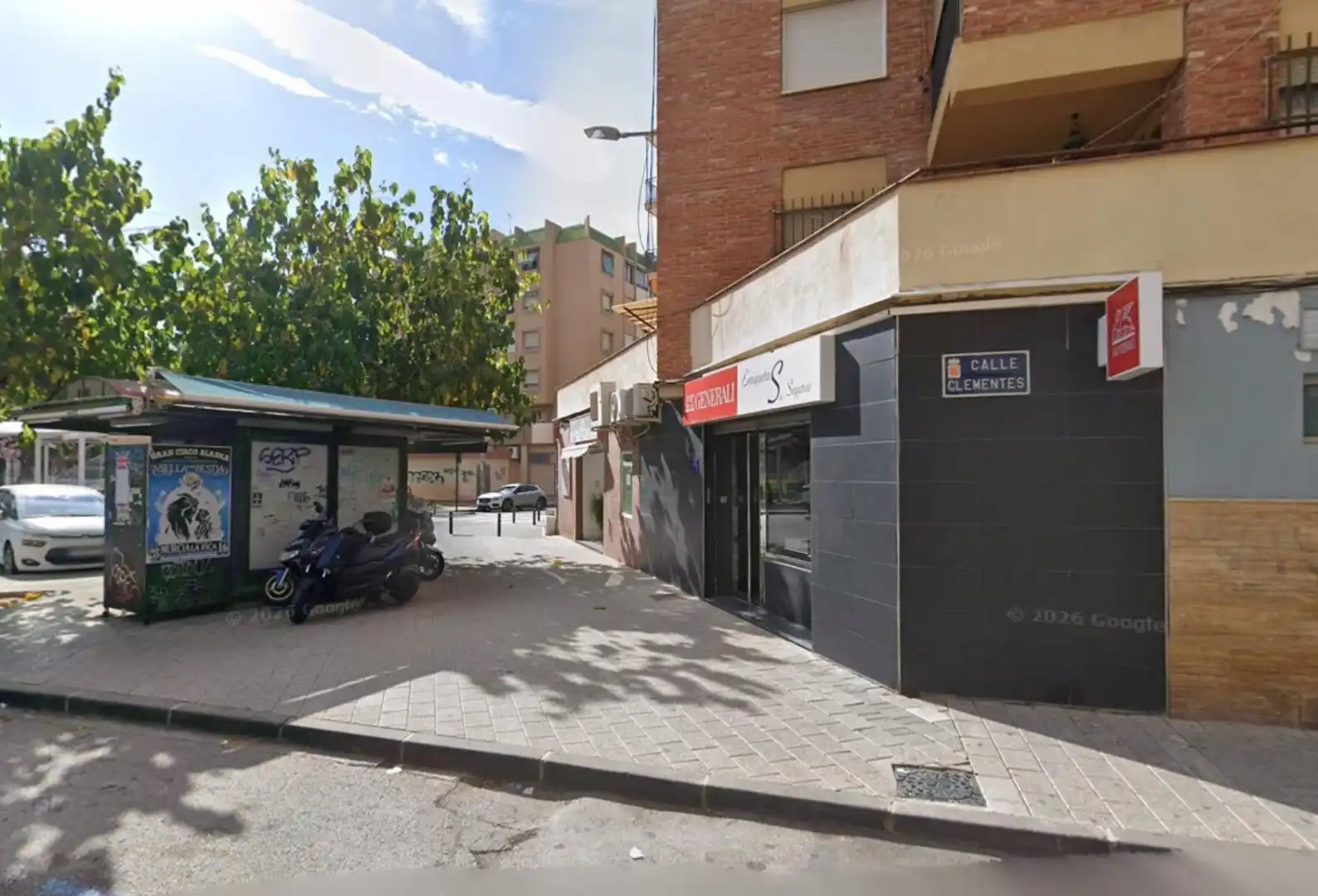Vista exterior de Local de lloguer en Murcia amb Aire condicionat