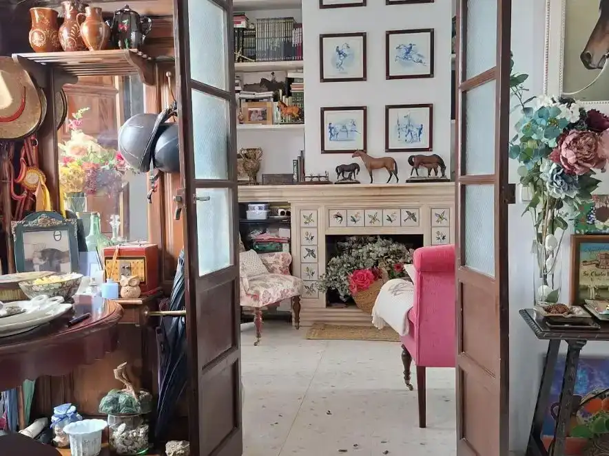 Sala d'estar de Casa adosada en venda en Estepa amb Aire condicionat i Balcó