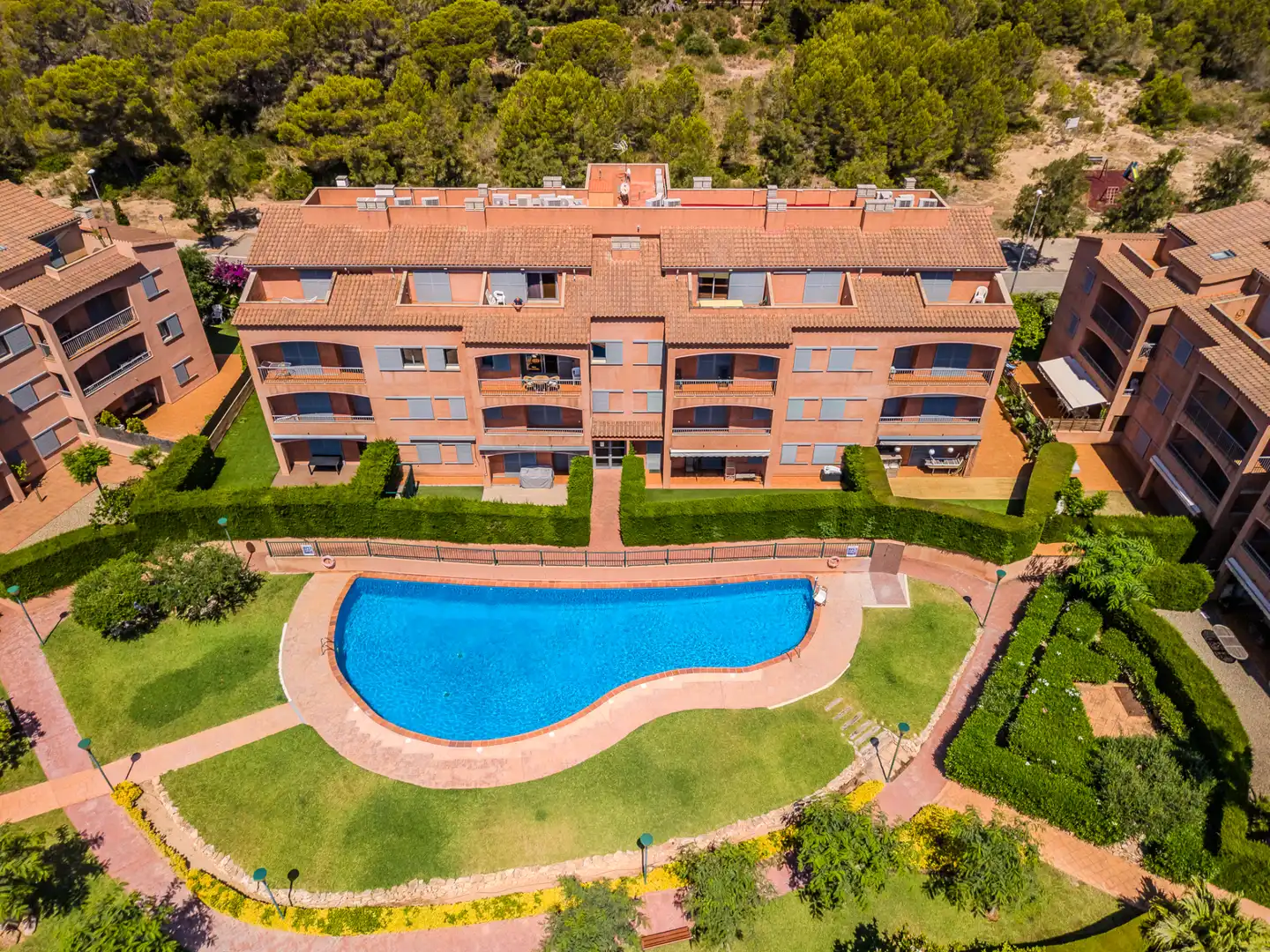 Piscina de Dúplex en venta en L'Ametlla de Mar  con Aire acondicionado, Calefacción y Terraza
