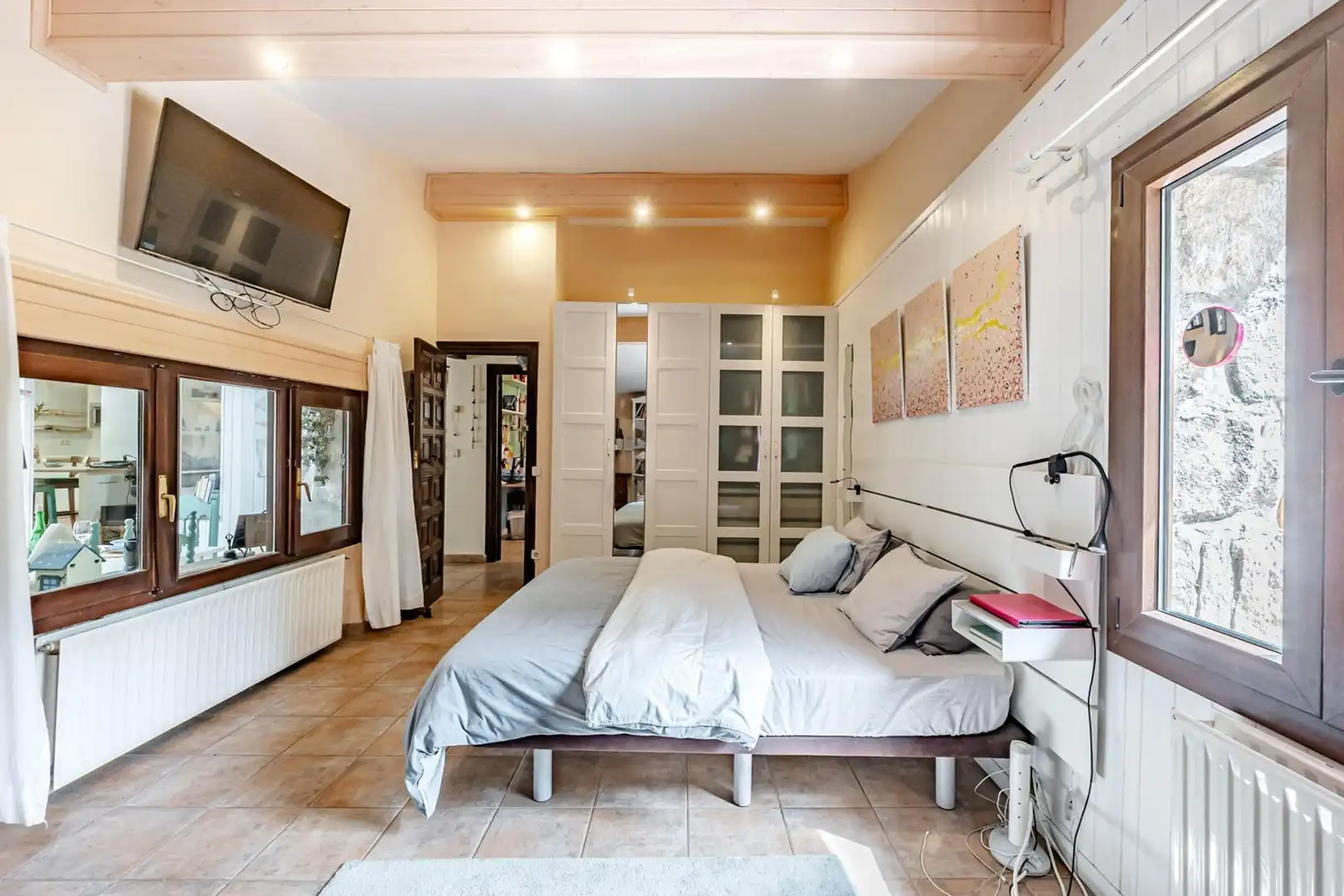Casa rústica amb terrassa en venda a Miraflores de la Sierra, imagen 18