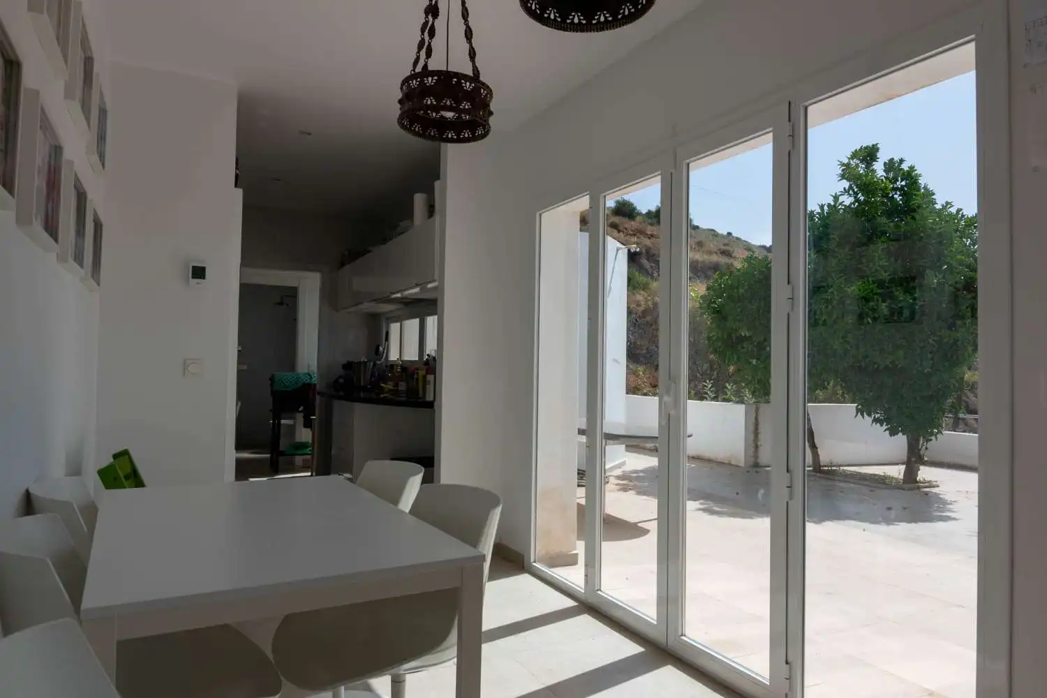 Menjador de Casa o xalet de lloguer en Salobreña amb Terrassa, Piscina i Moblat