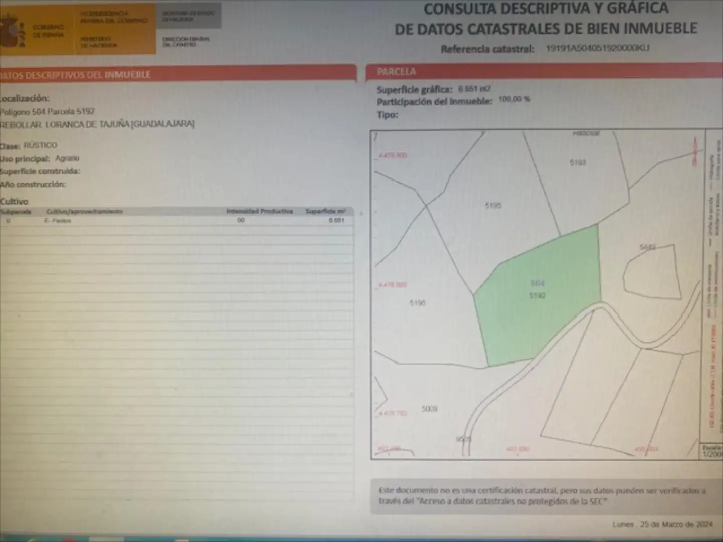 Terreno rustico in vendita a ermita, imagen 5