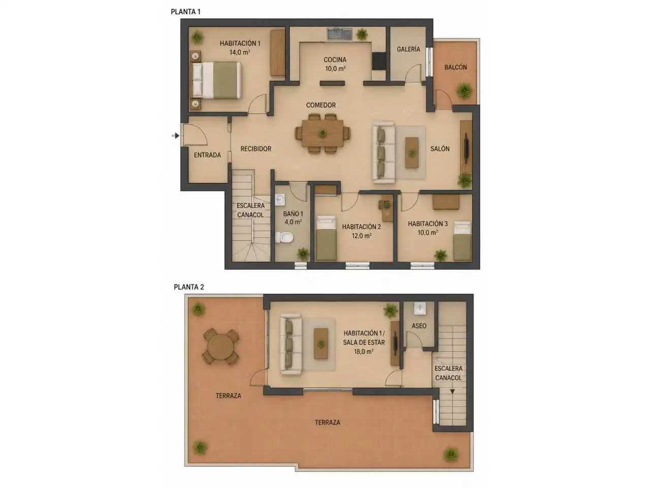 Maisonette mit Terrasse zum Verkauf in Calle Puente, imagen 47