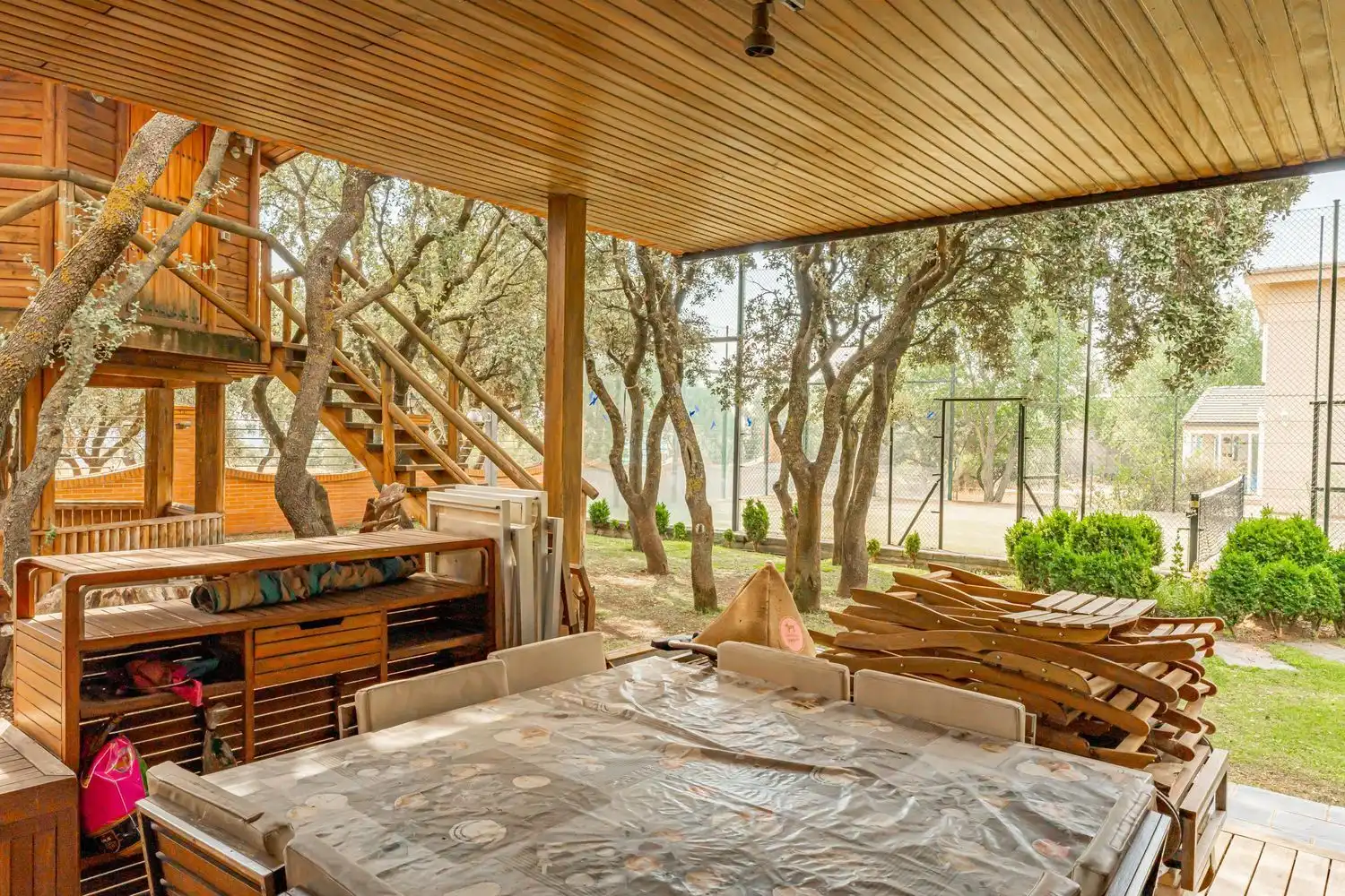 Terraza de Casa o chalet en venta en Nuevo Baztán con Aire acondicionado, Jardín privado y Terraza