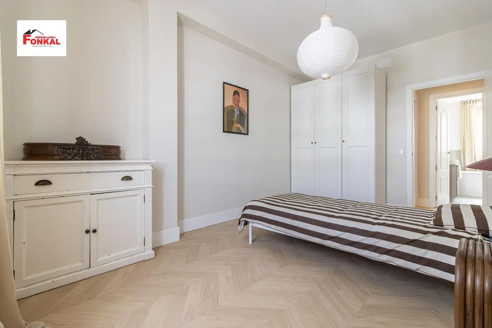 Bedroom of Flat for sale in Jerez de la Frontera  with Parquet flooring, Storage room and Furnished