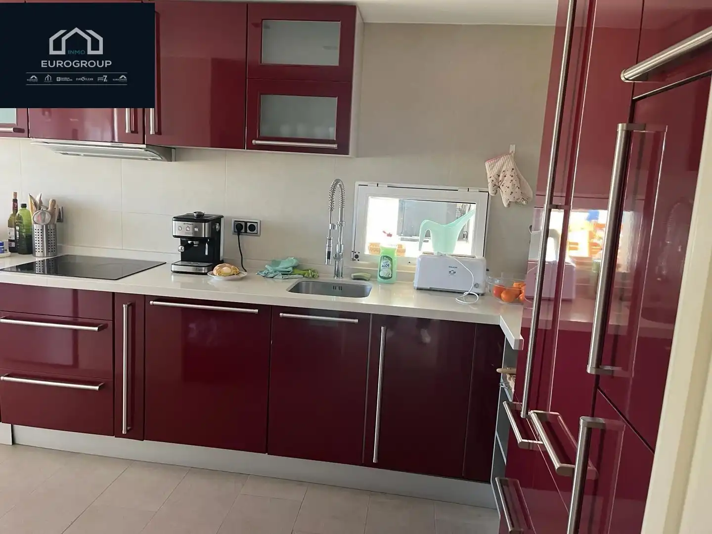 Cocina de Ático en venta en Finestrat con Aire acondicionado, Calefacción y Terraza