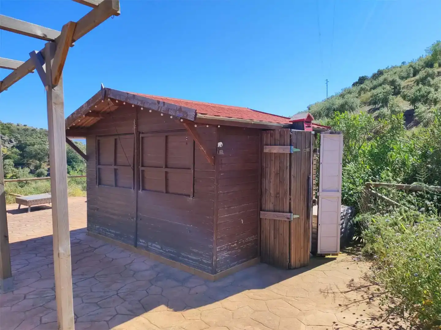 Vista exterior de Pis en venda en Riogordo amb Jardí privat, Traster i Piscina