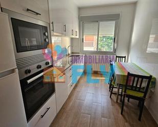 Kitchen of Flat to rent in Ourense Capital   with Heating, Parquet flooring and Furnished