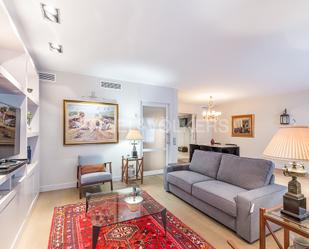 Sala d'estar de Apartament de lloguer en  Valencia Capital amb Aire condicionat, Calefacció i Parquet