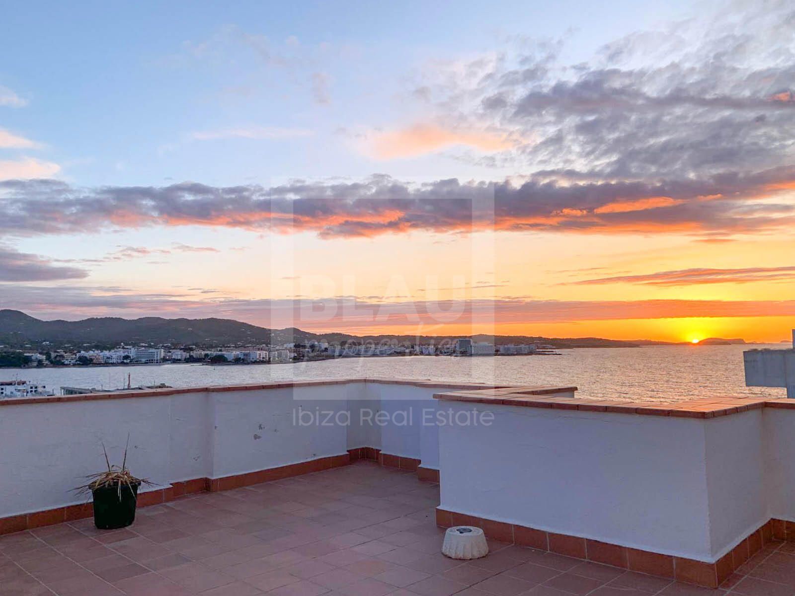 Exterior view of Attic to rent in Sant Antoni de Portmany  with Air Conditioner, Terrace and Swimming Pool