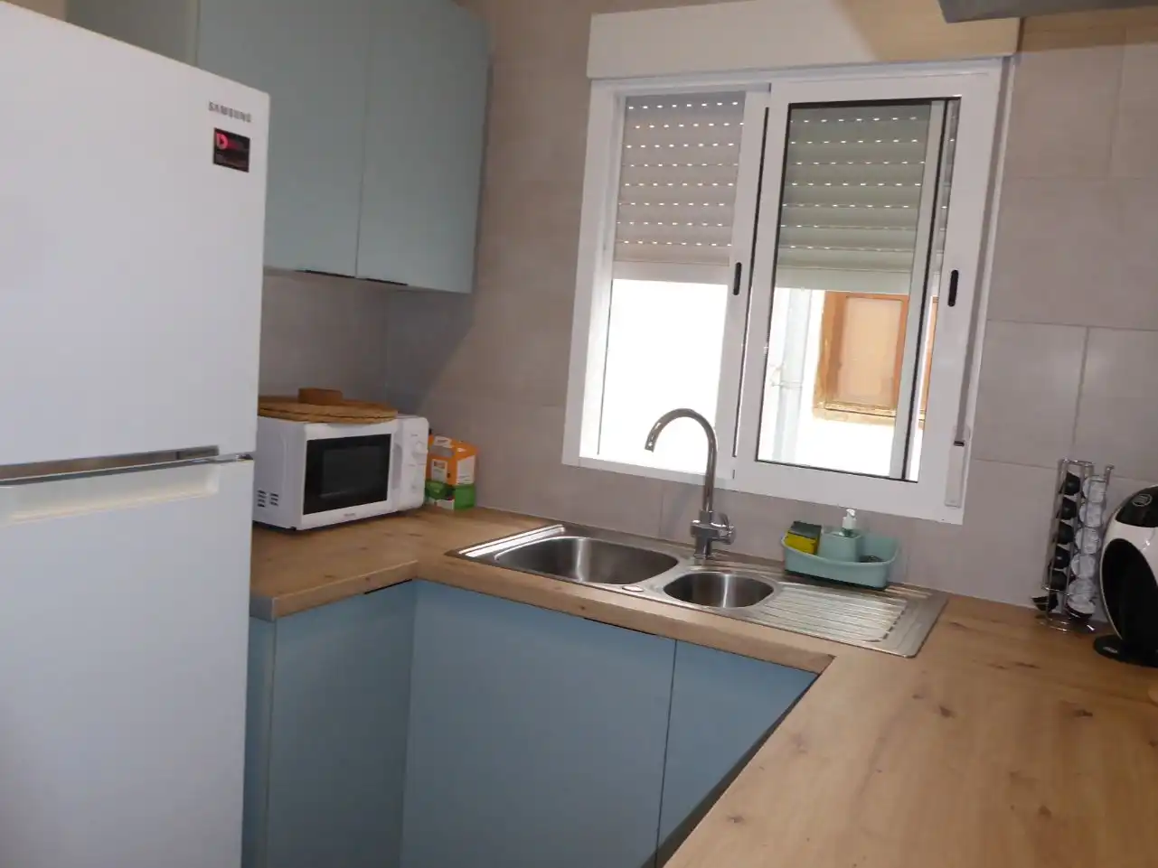 Kitchen of Flat for sale in Llíria  with Air Conditioner, Terrace and Furnished