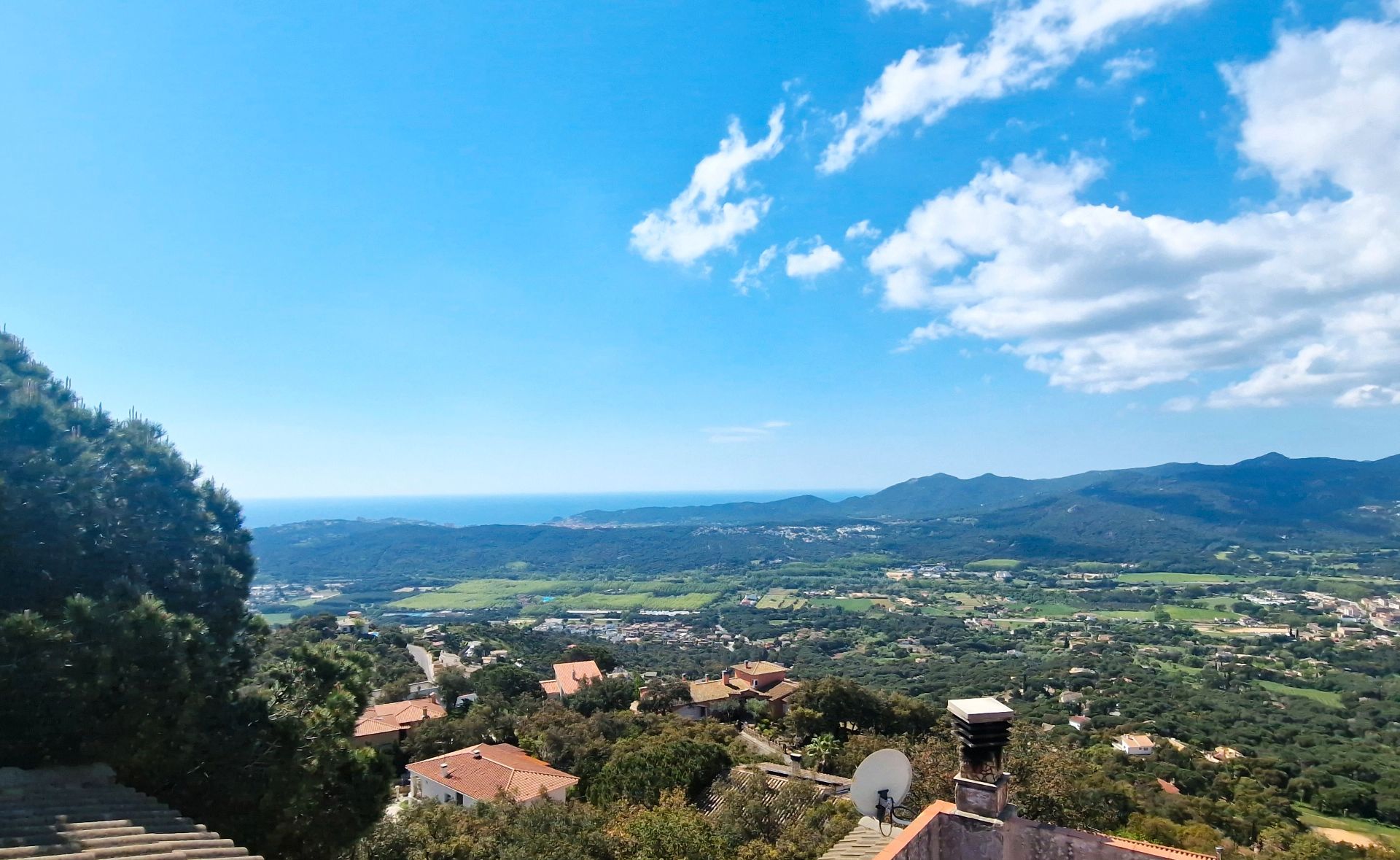 Vista exterior de Casa o xalet en venda en Santa Cristina d'Aro amb Calefacció, Jardí privat i Terrassa