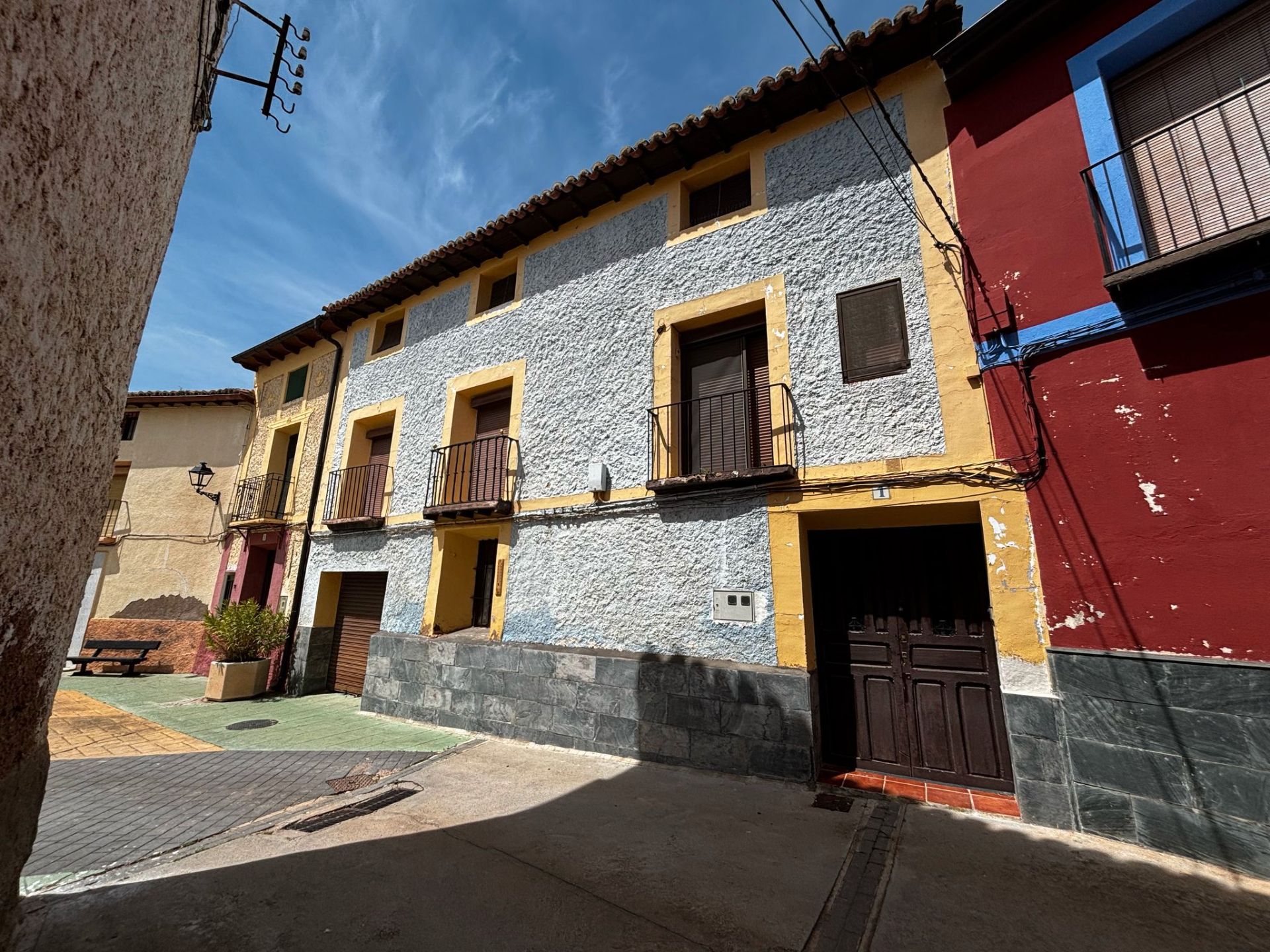 Exterior view of House or chalet for sale in Torralba de Ribota  with Storage room and Furnished