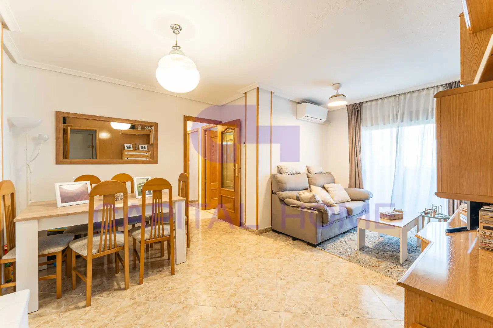 Sala d'estar de Pis en venda en Humanes de Madrid amb Aire condicionat, Calefacció i Terrassa