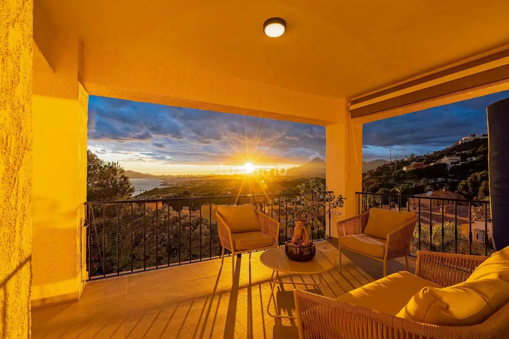 Terrasse von Country house zum Verkauf in Altea mit Klimaanlage, Heizung und Terrasse