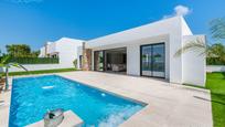 Swimming pool of House or chalet for sale in San Javier  with Air Conditioner, Heating and Terrace