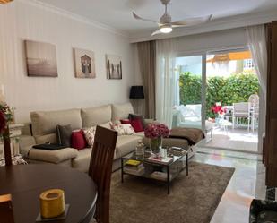 Living room of Apartment for sale in Marbella  with Air Conditioner, Heating and Terrace