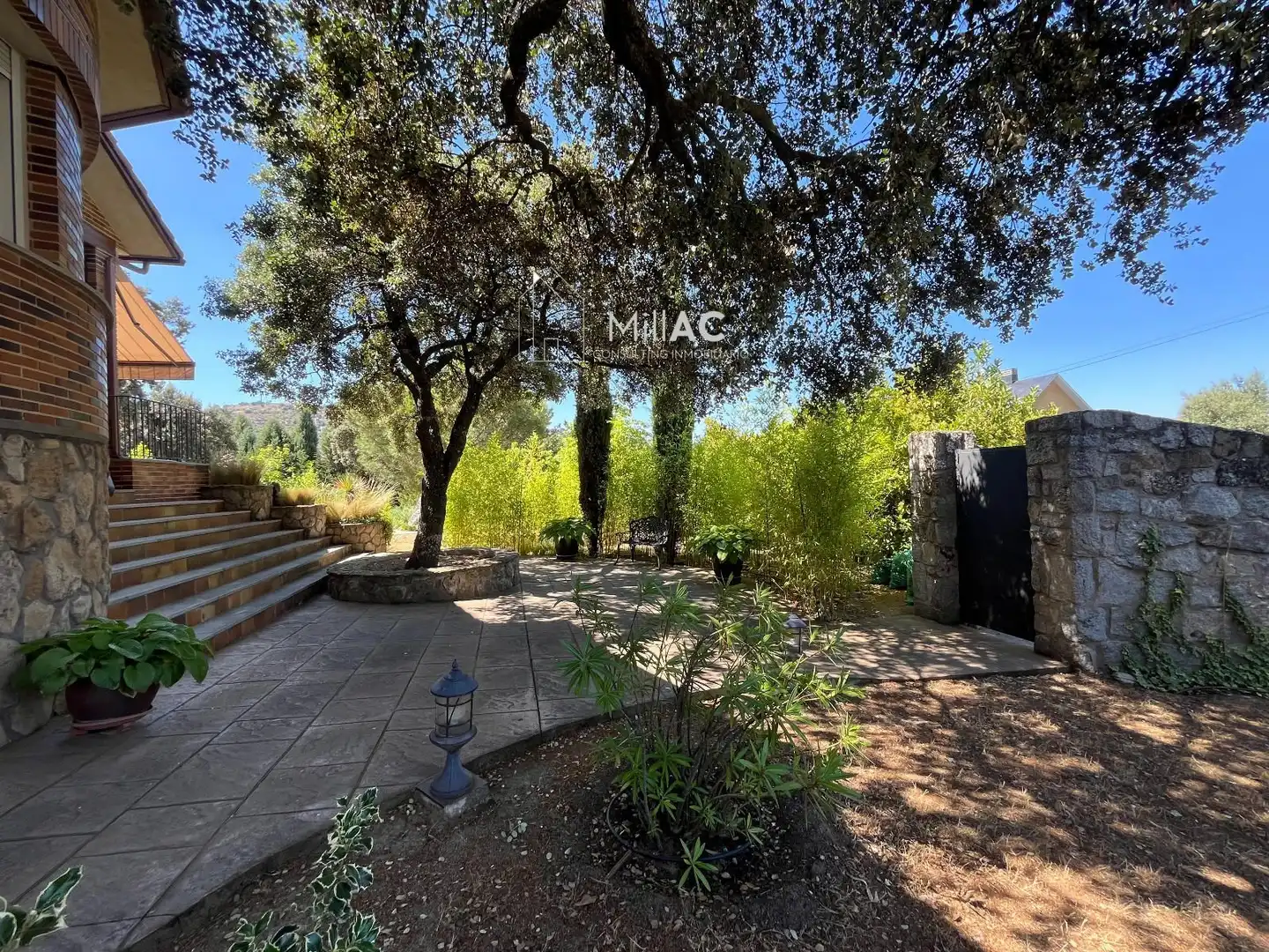 Garden of Houses for sale in El Espinar  with Heating, Private garden and Terrace