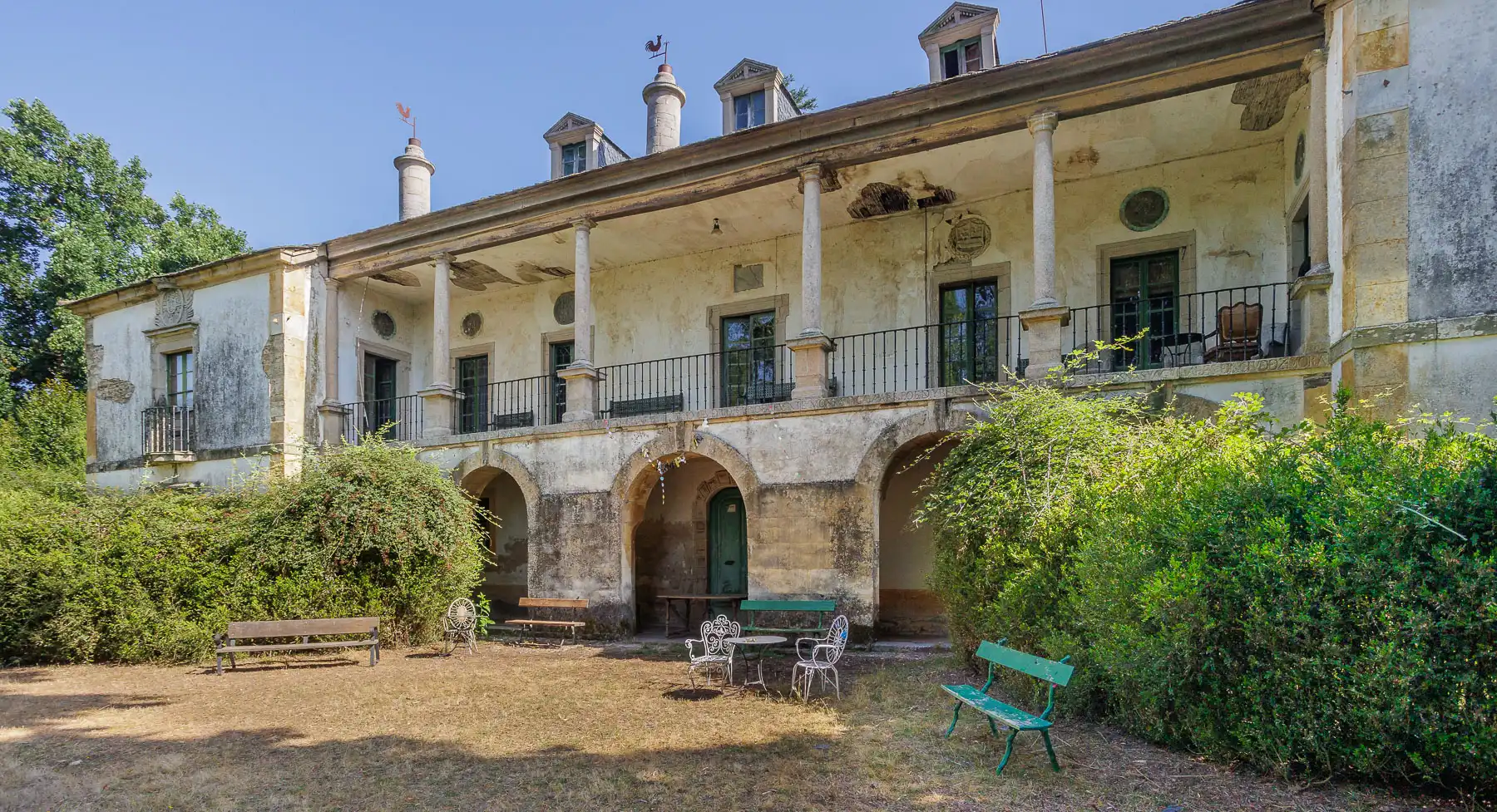 Exterior view of Country homes for sale in Bóveda  with Furnished