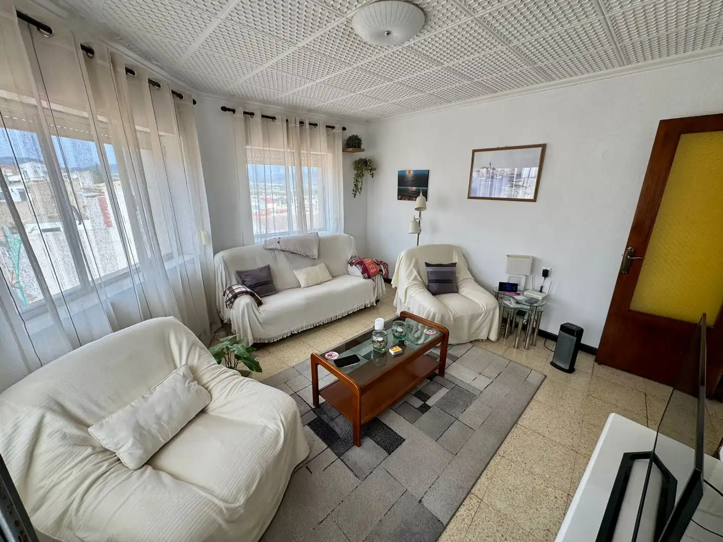 Living room of Flat for sale in Castalla  with Furnished