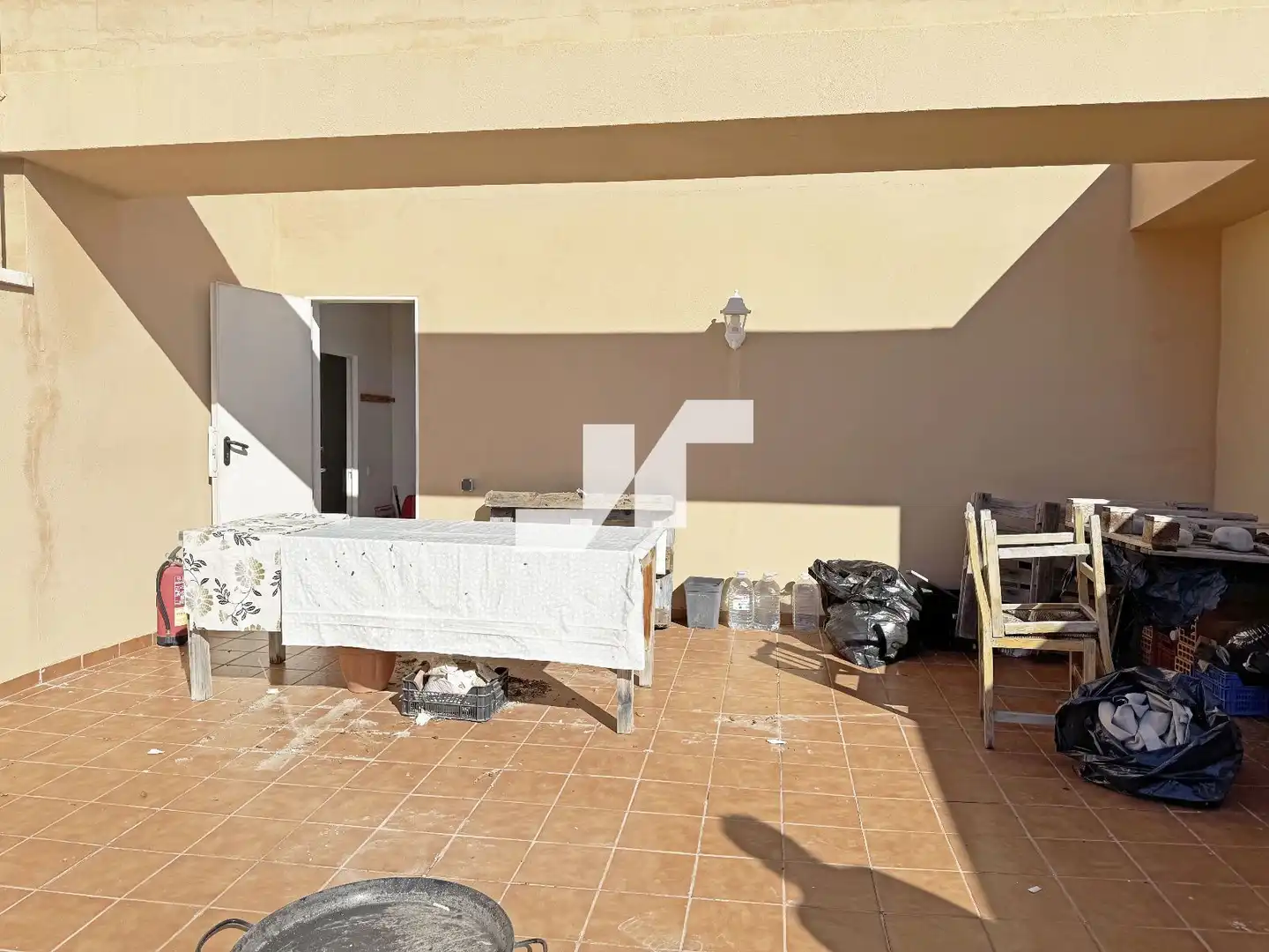 Terrasse von Wohnung zum Verkauf in Almazora / Almassora mit Klimaanlage, Heizung und Terrasse