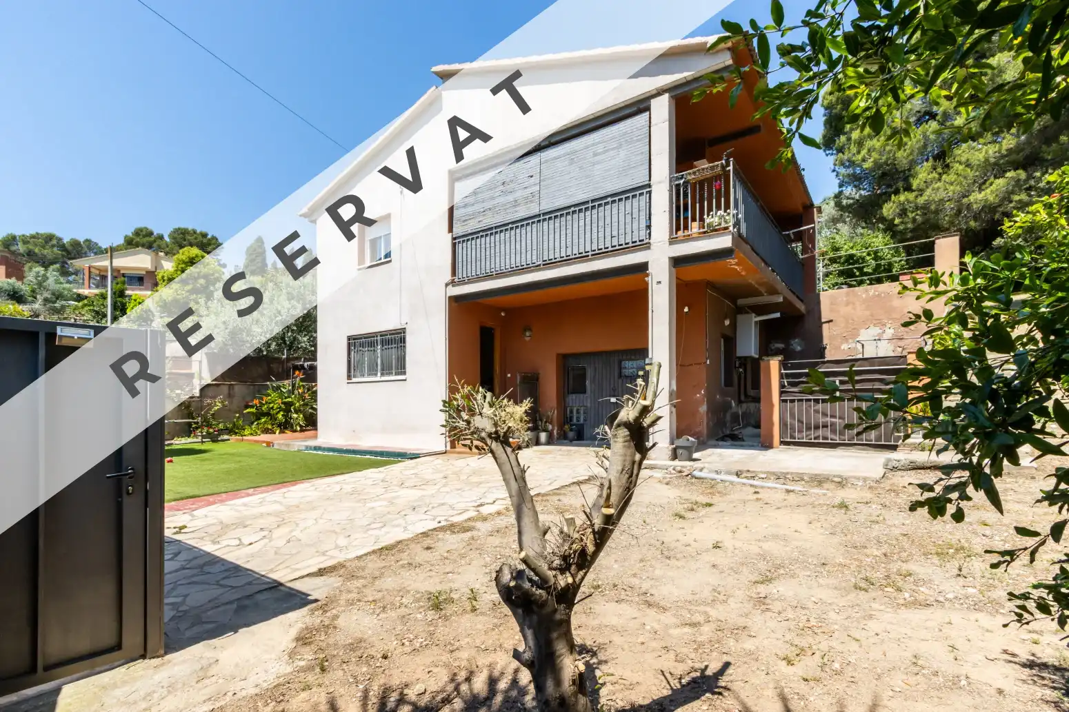 Casa con jardín en venta en Viladecavalls