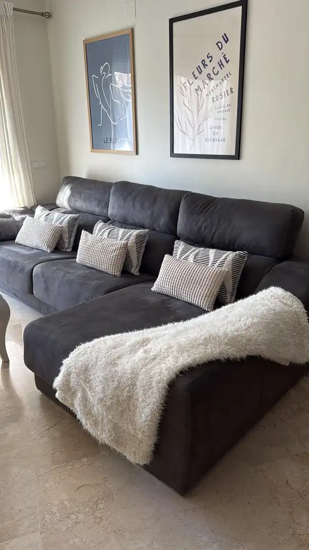 Wohnzimmer von Maisonette zur Miete in Marbella mit Schwimmbad, Möbliert und Gemeinschaftspool