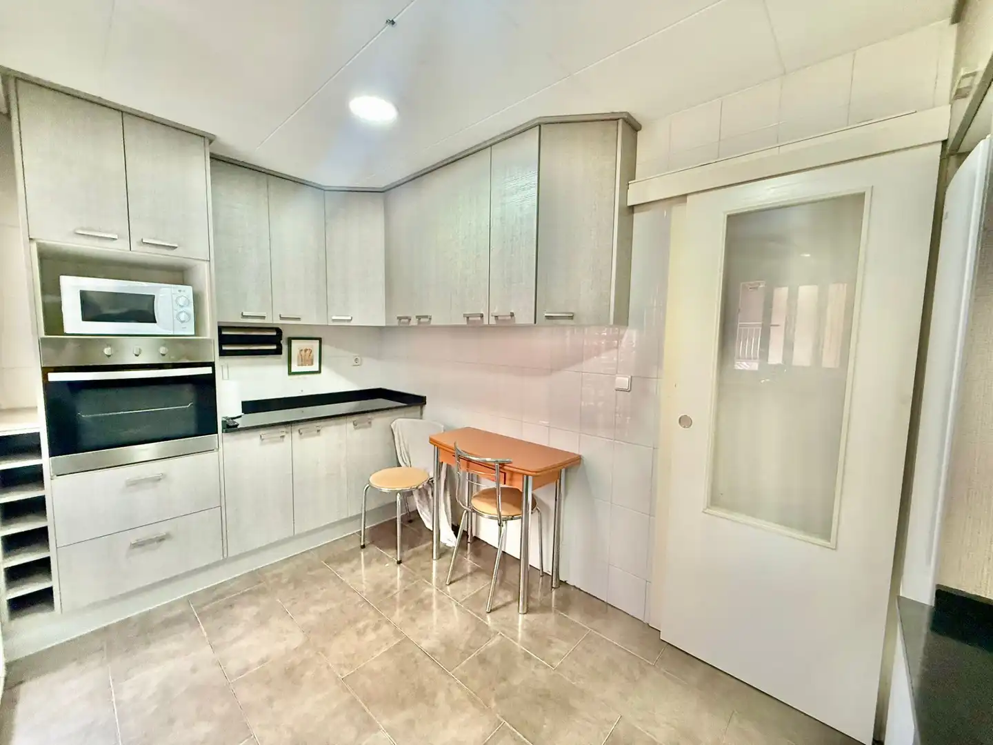 Kitchen of Flat for sale in Blanes  with Air Conditioner, Parquet flooring and Furnished