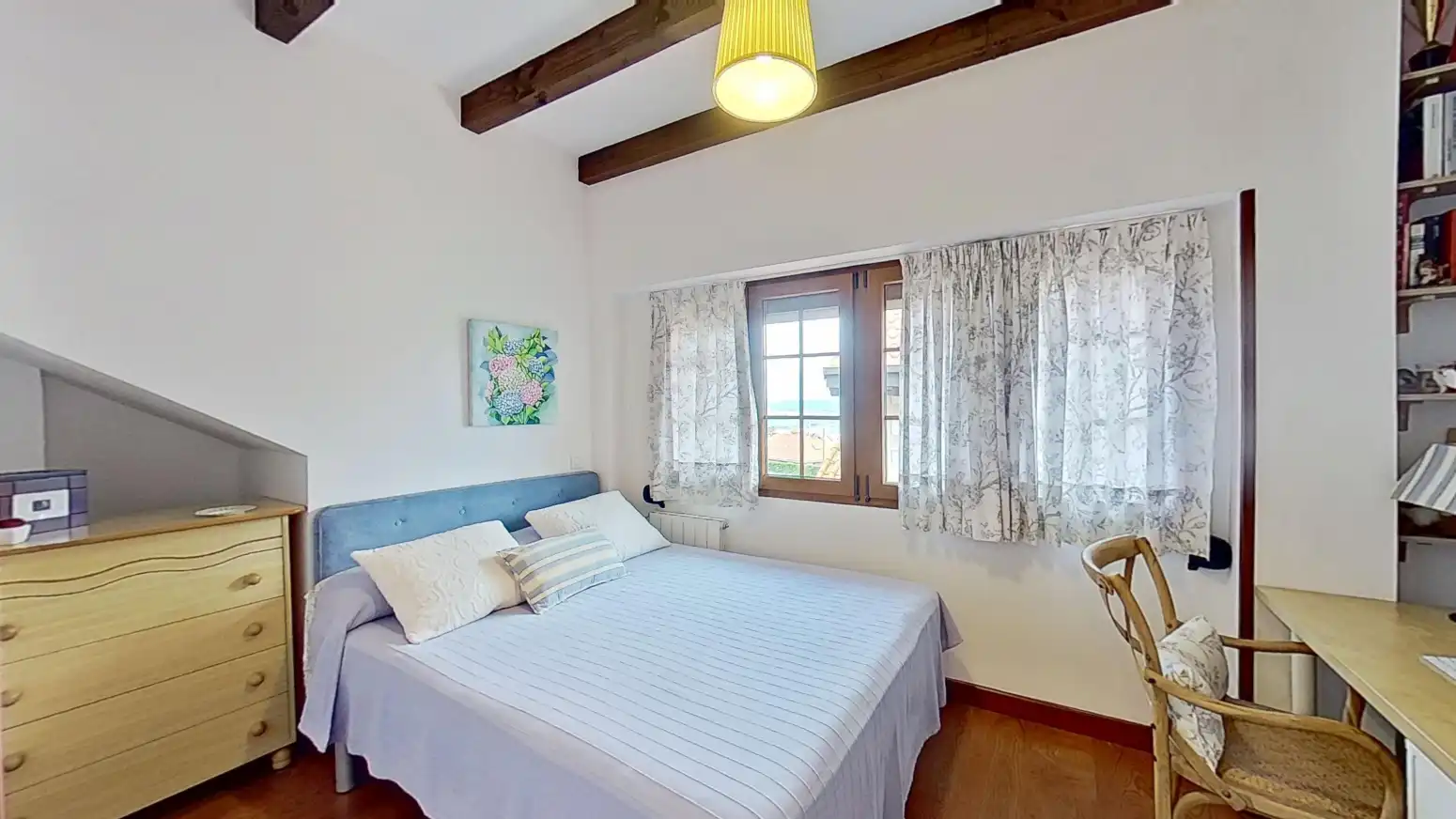 Bedroom of Detached homes for sale in Suances  with Heating, Parquet flooring and Terrace