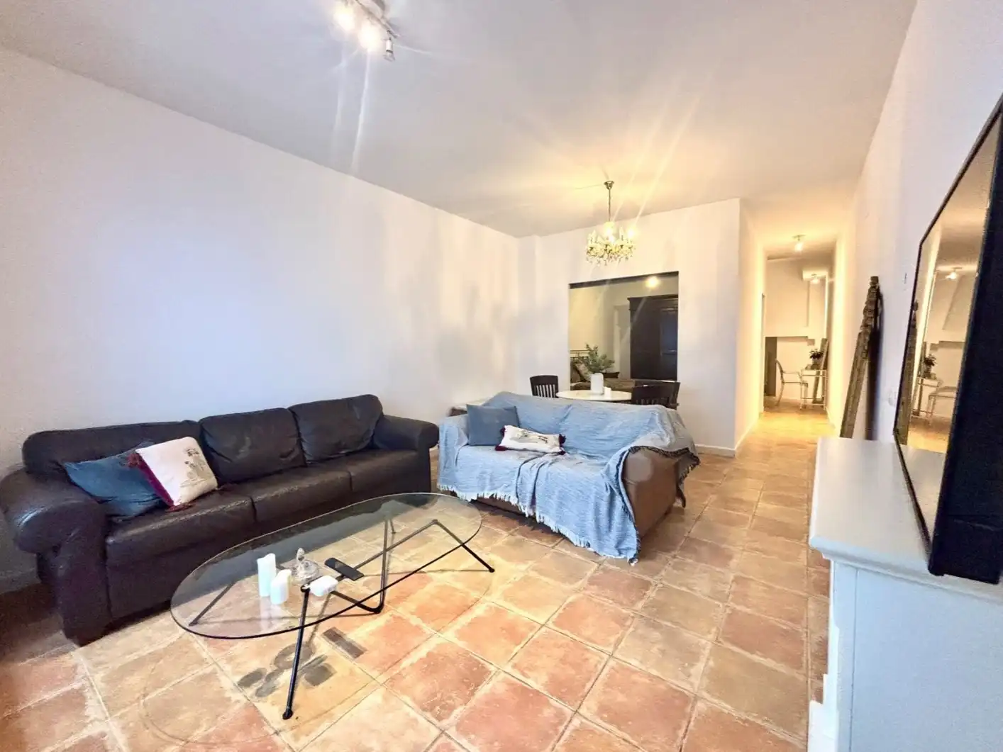 Sala d'estar de Casa o xalet en venda en Sabadell amb Aire condicionat, Terrassa i Balcó