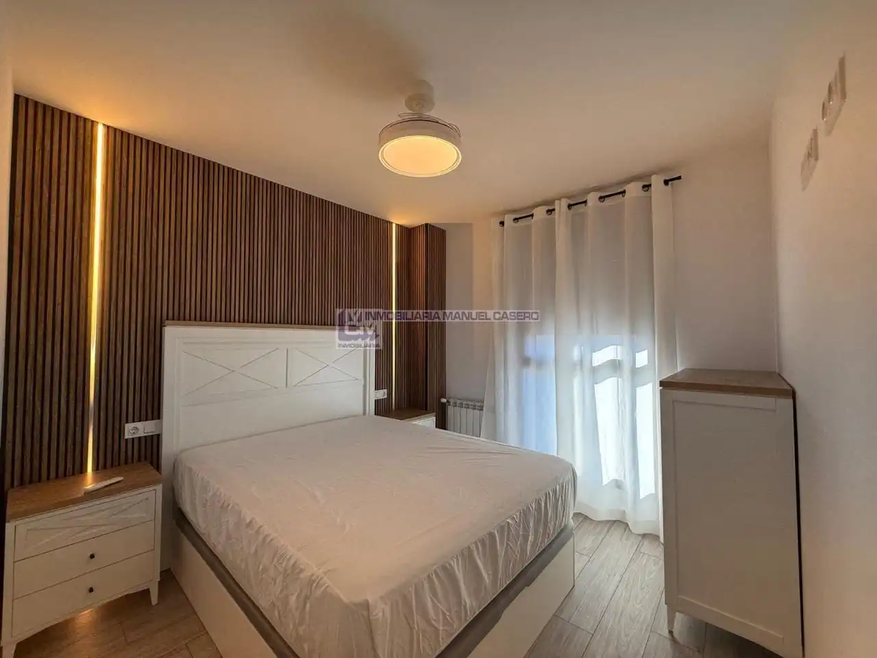 Bedroom of Flat for rent in Cáceres  with Air Conditioner, Heating and Terrace