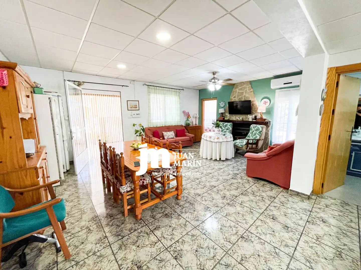 Living room of Country homes for sale in Cieza  with Air Conditioner, Private garden and Storage room