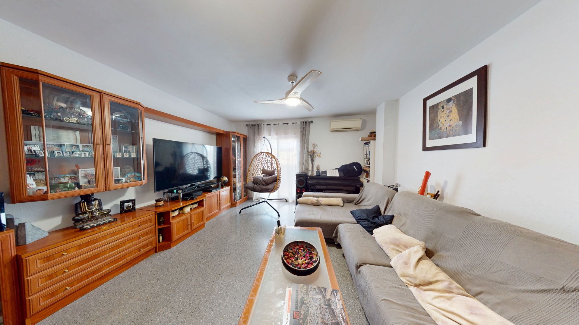 Sala d'estar de Àtic en venda en Viator amb Aire condicionat, Terrassa i Moblat