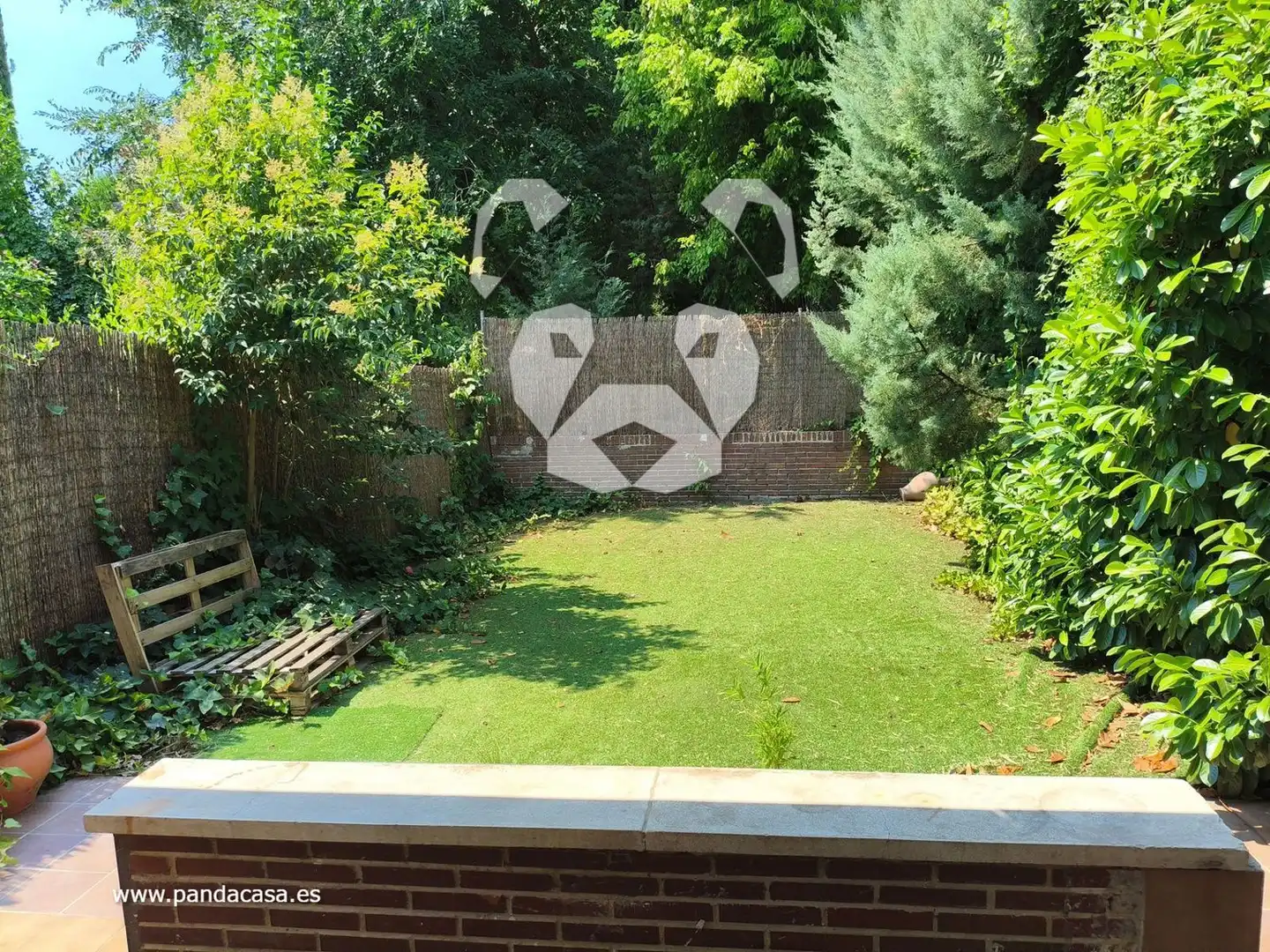 Jardí de Casa adosada de lloguer en La Moraleja amb Aire condicionat, Calefacció i Parquet