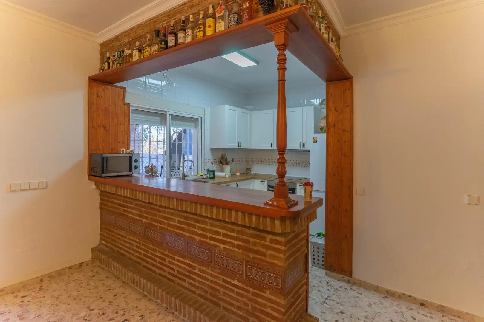 Cocina de Casa o chalet de alquiler en Alhaurín El Grande con Jardín privado, Terraza y Amueblado