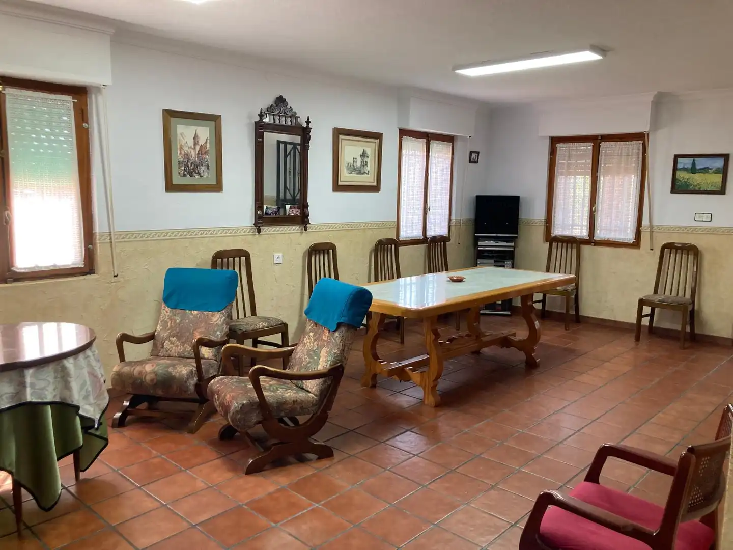 Comedor de Casa o chalet en venta en Villena con Jardín privado, Piscina y Amueblado