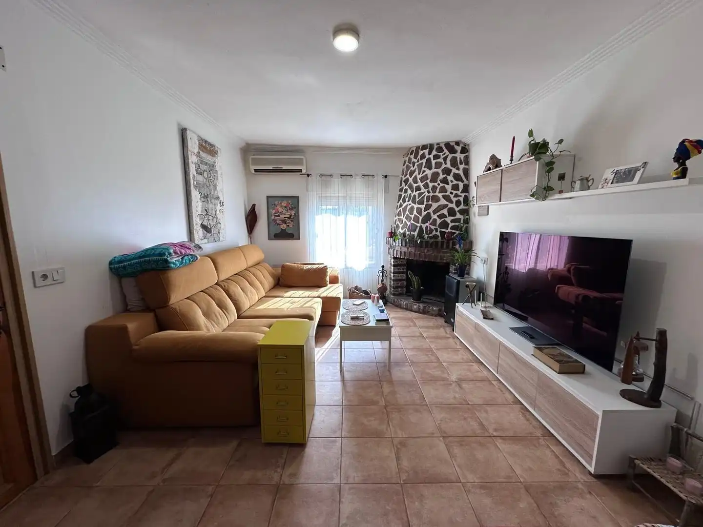 Sala d'estar de Casa o xalet de lloguer en Murcia amb Aire condicionat, Calefacció i Moblat