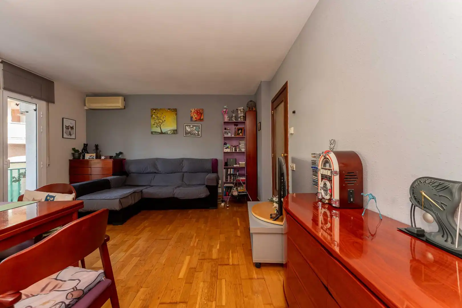 Wohnzimmer von Wohnung zum Verkauf in Gavà mit Klimaanlage, Heizung und Parkett