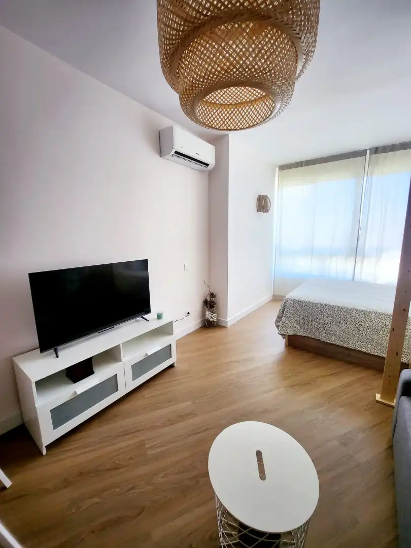 Wohnzimmer von Wohnung zur Miete in Torremolinos mit Möbliert, Haustiere erlaubt und Gemeinschaftspool