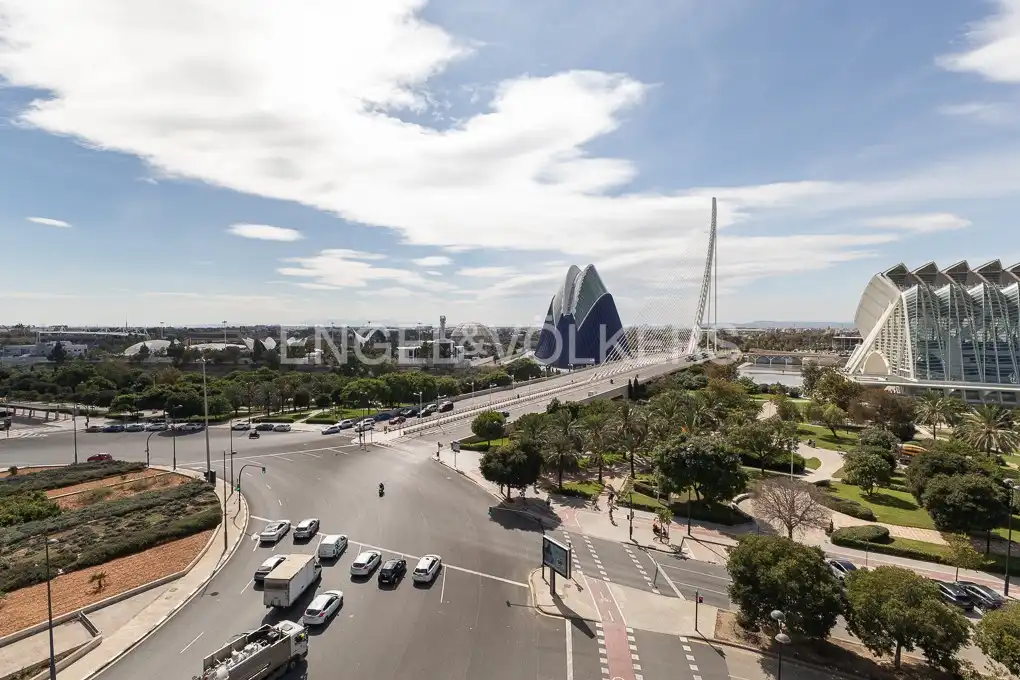 Vista exterior de Pis de lloguer en Valencia amb Aire condicionat, Calefacció i Terrassa