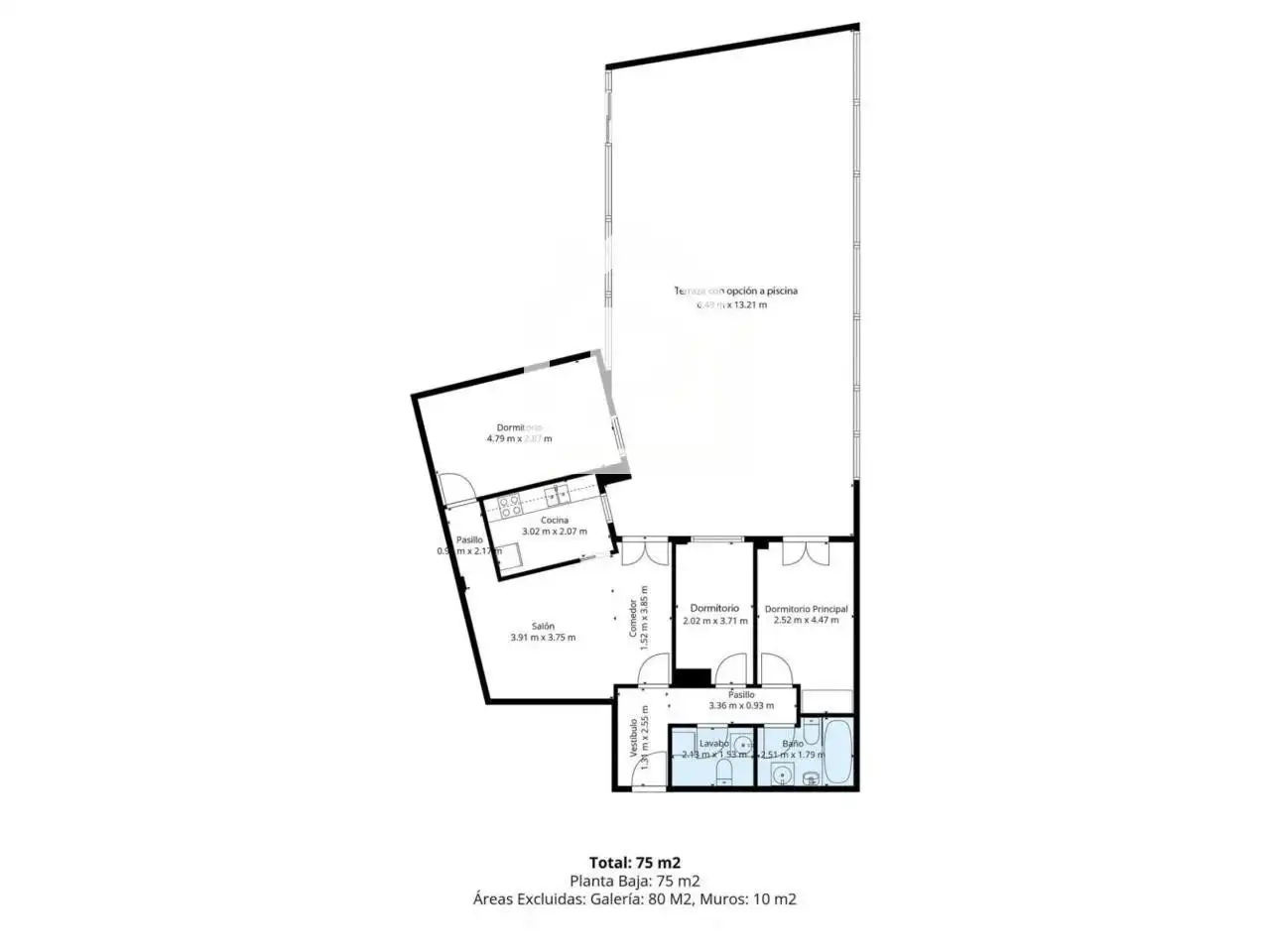 Flat for sale in Centre