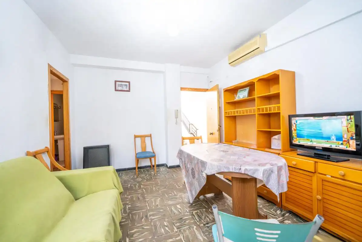 Sala de estar de Piso en venta en San Vicente del Raspeig / Sant Vicent del Raspeig con Aire acondicionado y Calefacción
