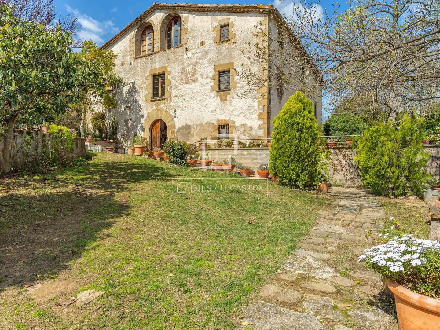 Garden of Country homes for sale in Anglès  with Air Conditioner, Private garden and Terrace