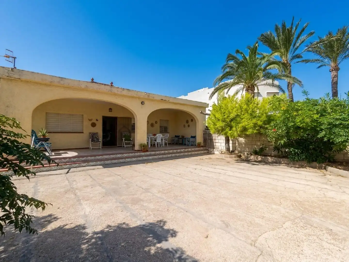 Vista exterior de Casa o chalet de alquiler en Dénia con Calefacción, Jardín privado y Terraza