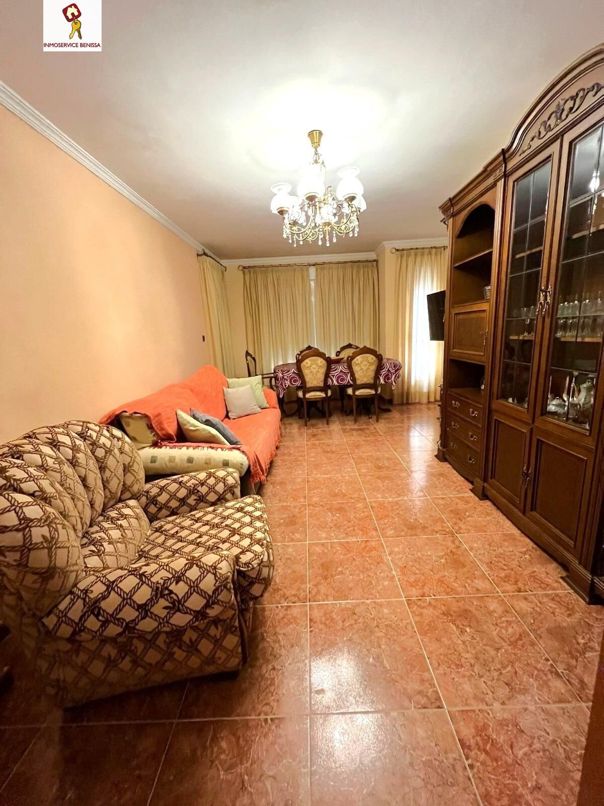 Sala d'estar de Apartament de lloguer en Benissa amb Traster i Balcó
