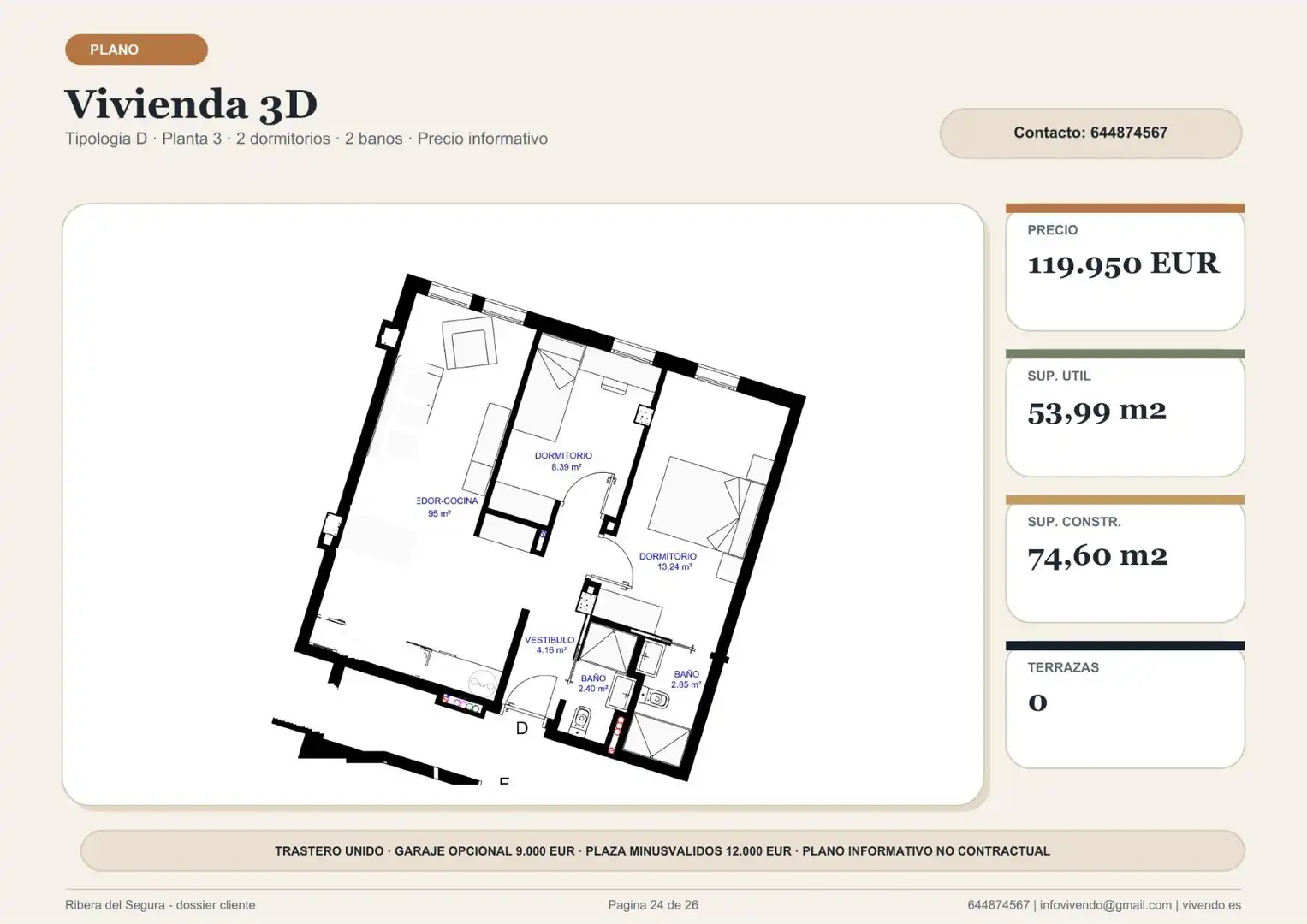 Flat with lift for sale in Calle Calle del Pino, imagen 11